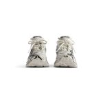 Men’s Runner Graffiti Sneaker in White - Image 3